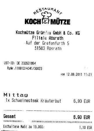 rfls Hffner Kochmtze Restaurant